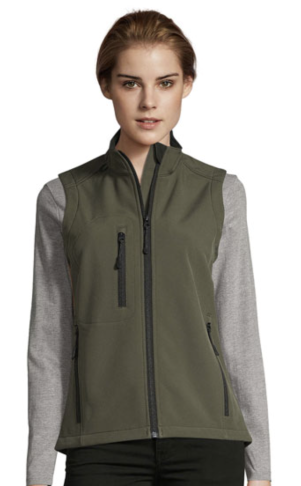 Bodywarmer femme kaki