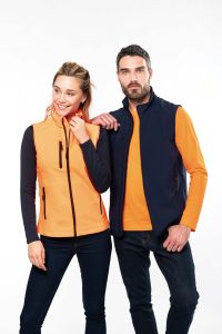 Bodywarmer softshell