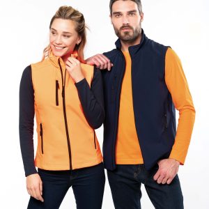 Bodywarmer softshell
