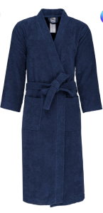 K115 peignoir col marine kimono