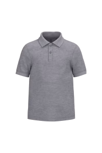K268 polo enfant oxfordgrey