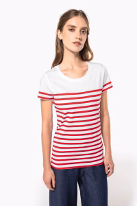 K3034 tshirt marin bio femme