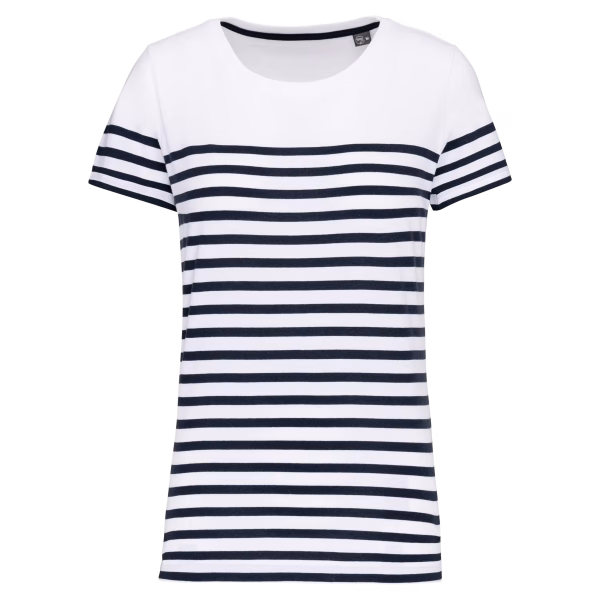 K3034 tshirt marin bio marine femme