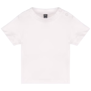 K363 tshirt baby blanc