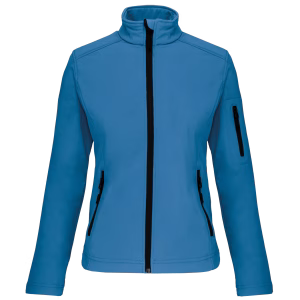 K400 veste softshell femme bleu