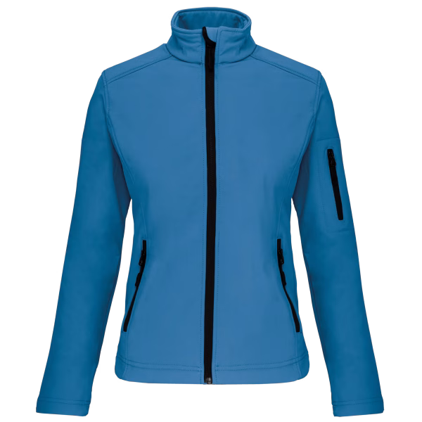 K400 veste softshell femme bleu