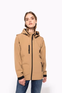 K422 veste softshelle manches amovibles femme