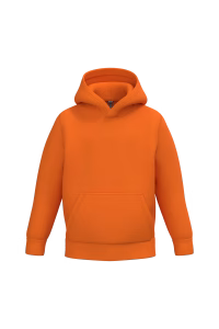 K477 sweat capuche enfant orange