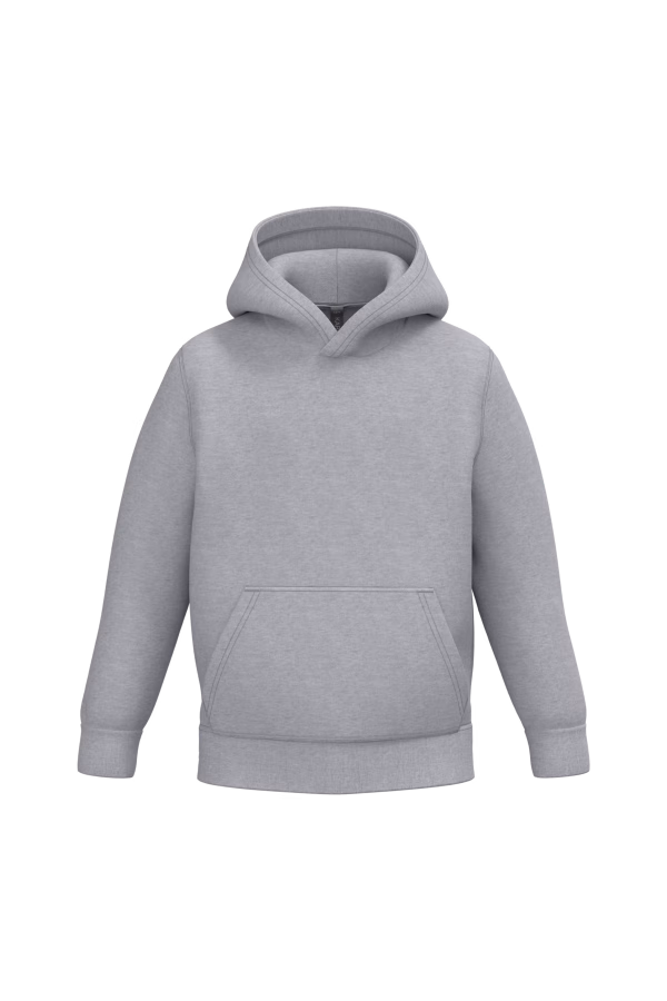 K477 sweat capuche enfant oxfordgrey