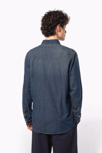 K519 chemise denim dos