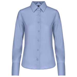 K538 chemise femme sans repassage ciel