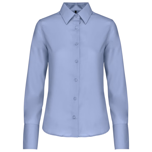 K538 chemise femme sans repassage ciel