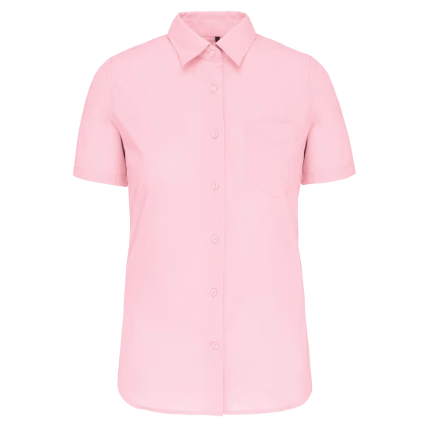 K548 chemise popeline femme rose
