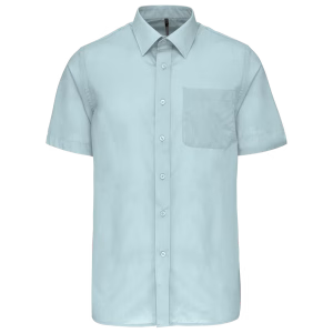 K551 chemise popeline vert homme