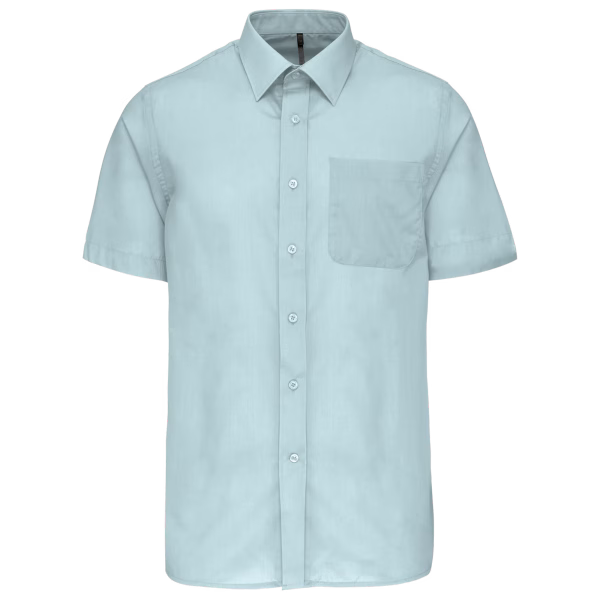 K551 chemise popeline vert homme