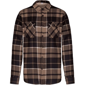 K579 surchemise sherpa camel black