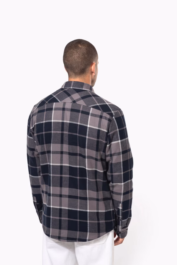 K579 surchemise sherpa dos