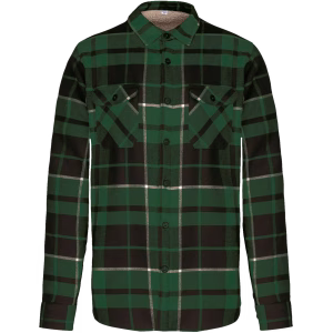 K579 surchemise sherpa vert