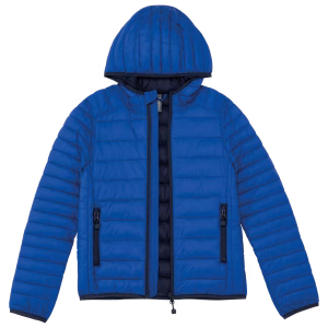 K6112 doudoune enfant bleu