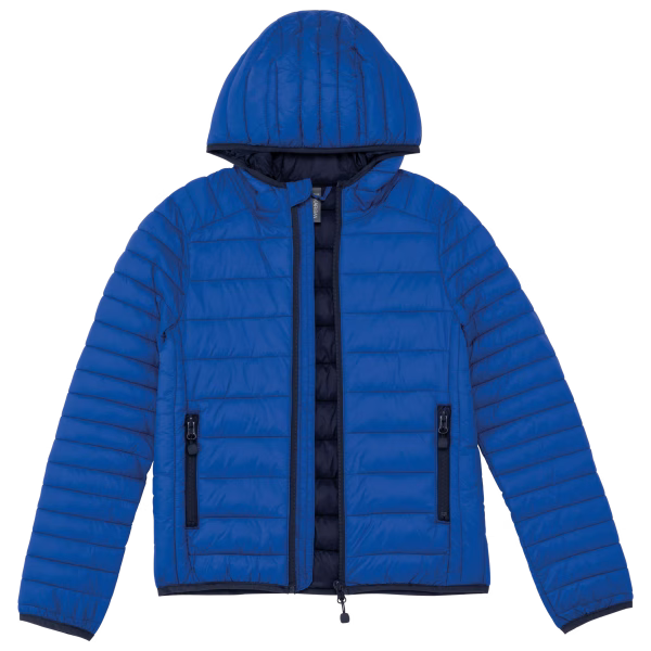 K6112 doudoune enfant bleu