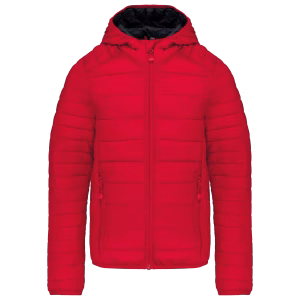 K6112 doudoune enfant rouge