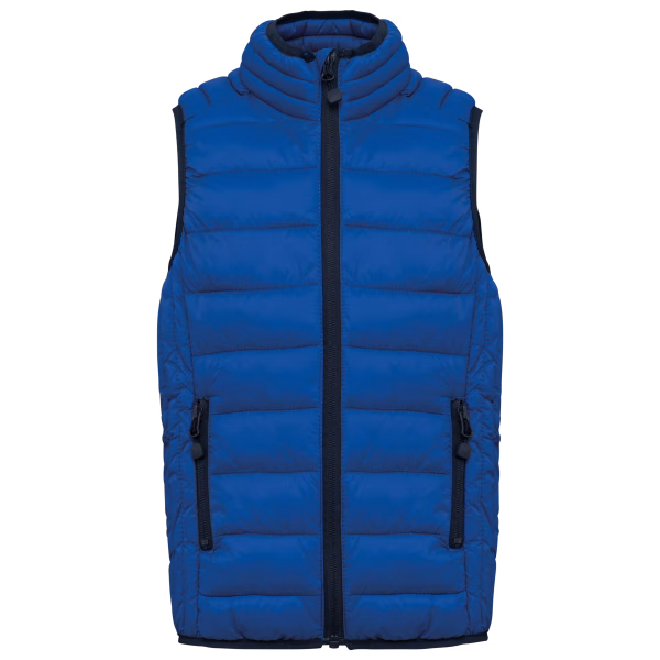 K6115 bodywarmer enfant bleu