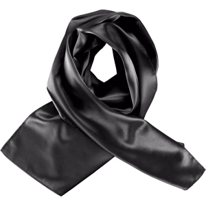 K861 foulard satine noir