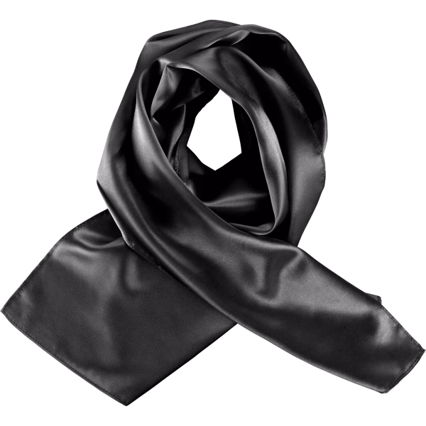 K861 foulard satine noir