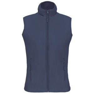 K906 bodywarmer bleu polaire