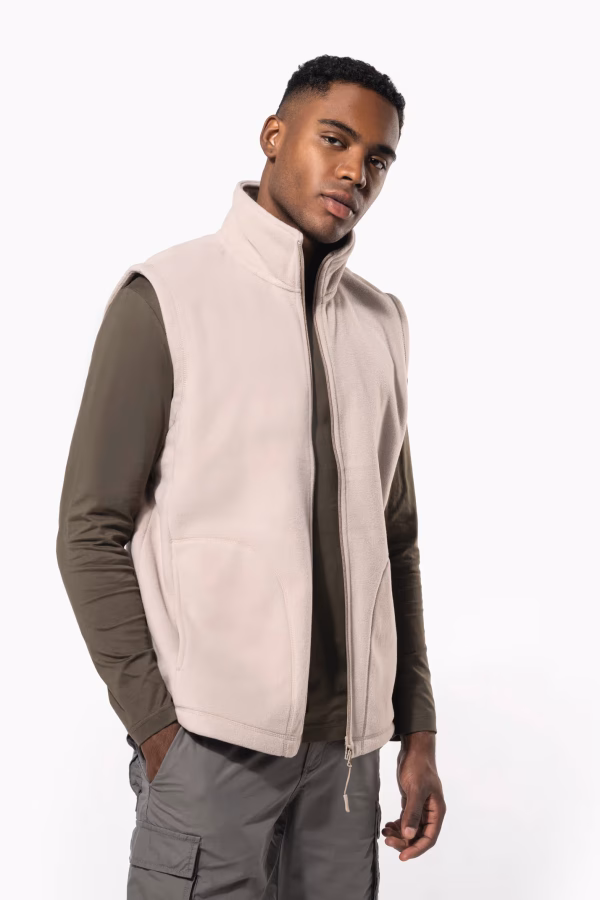 K913 bodywarmer polaire homme