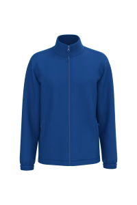 K940 veste polaire bleu poignets zippes