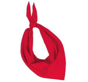 Kp064 bandana rouge