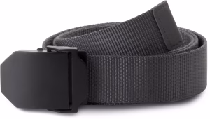 Kp813 ceinture nylon gris