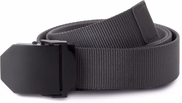 Kp813 ceinture nylon gris