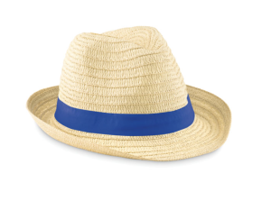 Mo9341 chapeau ruban bleu