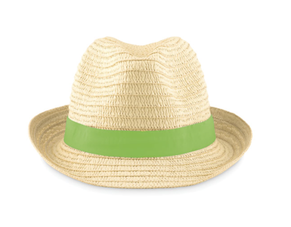 Mo9341 chapeau ruban vert