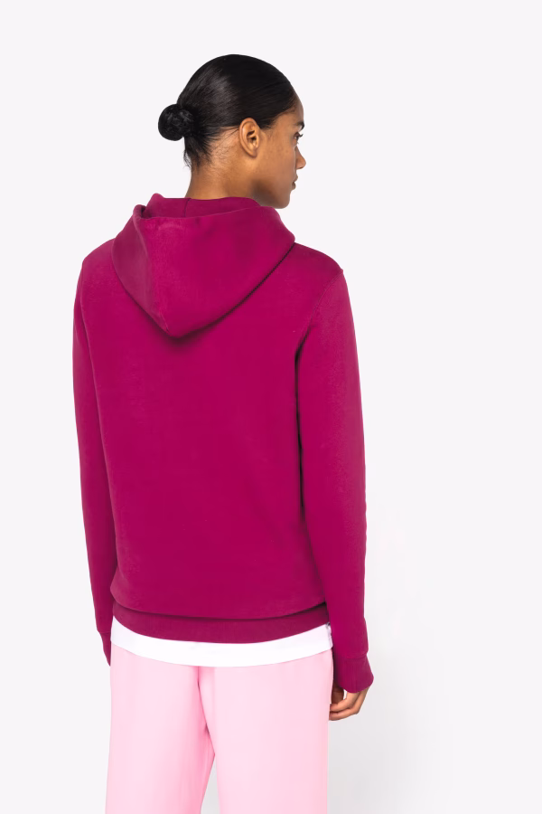 Ns401 sweat capuche bio dos