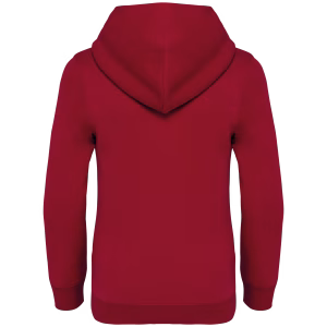 Ns404 sweat enfant eco dos rouge