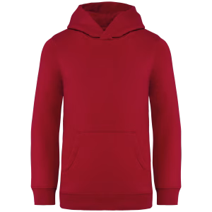 Ns404 sweat enfant eco rouge