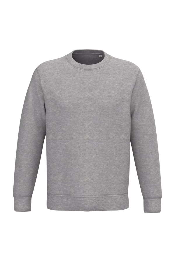 Ns443 sweat col rond eco gris
