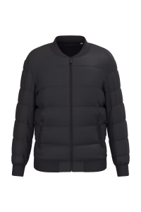 Ns613 bomber matelasse noir