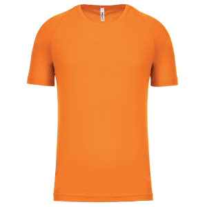 Pa445 tshirt enfant sport orange