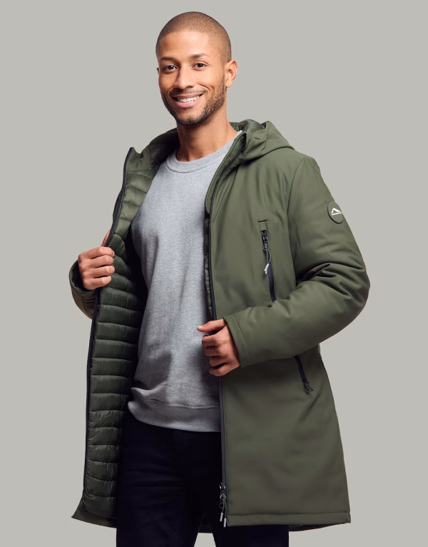 Parka vermont vert kaki