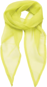 Pr740 foulard mousseline vert