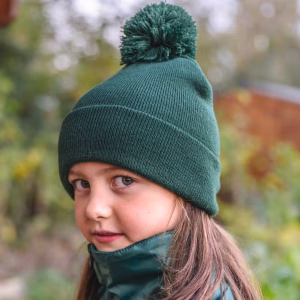Rc028j bonnet pompon enfant