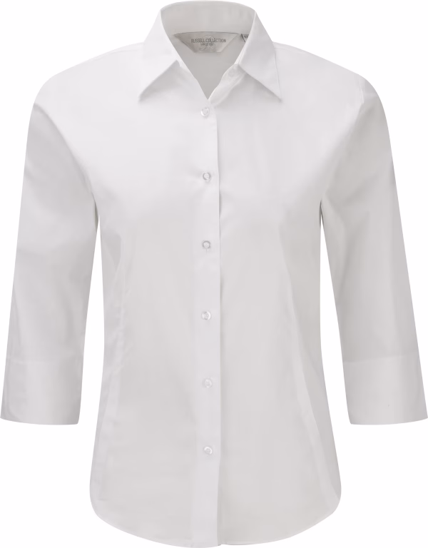 Ru946f chemise manches 34 blanc
