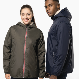 Veste doublee sherpa unisexe ambiance