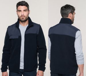 Veste polaire a personnaliser avec logo 2