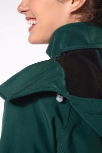 Veste softshell a capuche amovible zoom