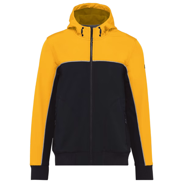 Wk450 veste softshell bionic jaune